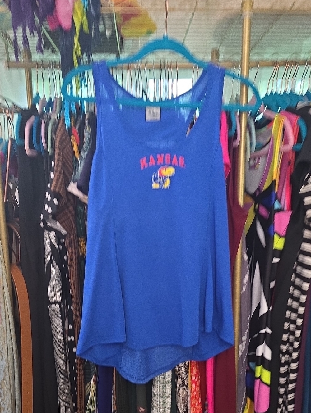 Rivalry Threads University of Kansas KU Racerback Tank